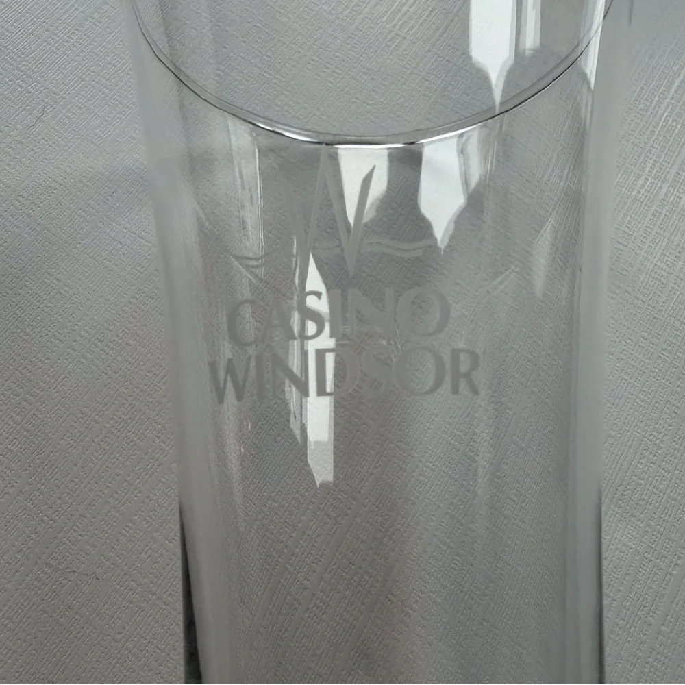 VTG Casino Windsor clear‎ Pilsner beer alcohol glass